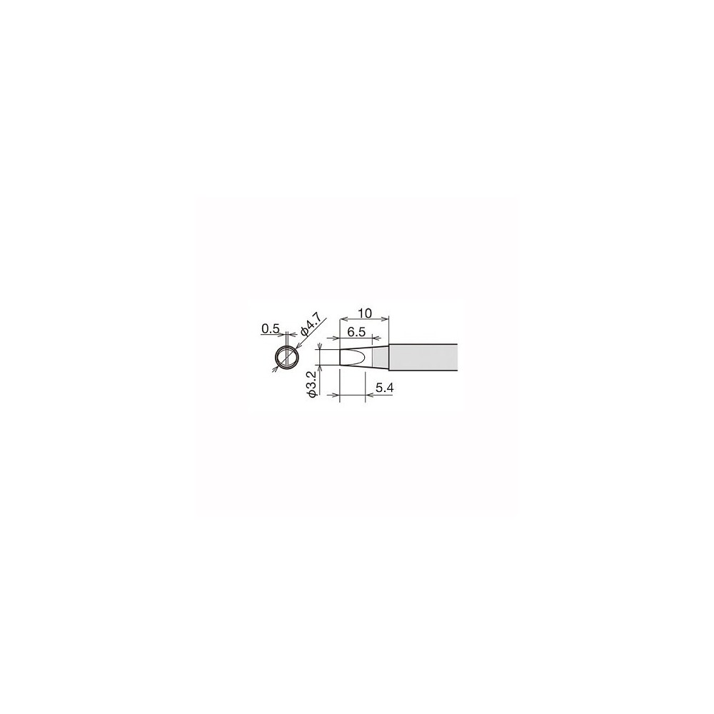 Vrh za RX-802AS i RX-822AS, 3.2 mm GOT - LEVGOT-32D