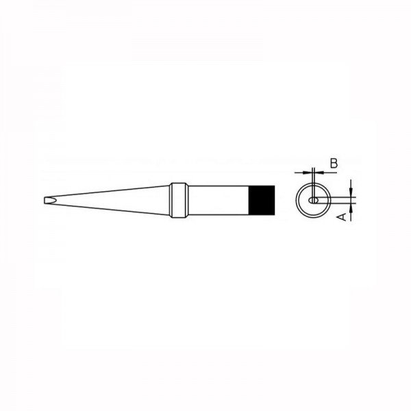 Vrh za WTCP51 Weller PTH7 0,8mm 370C - LEVWPTH7