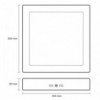 LED panel nadgradni pravoug. 24W 6400K - LNP-P-24W