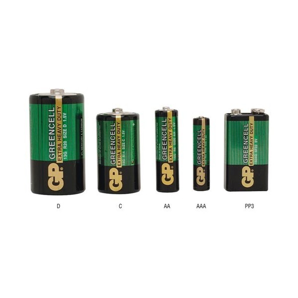 Bat.cink 1,5V R6 GP bulk - BATZR6R-GPB