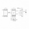Led 1206 , 80mCd 130° C150KRKT - OLE1206-CR