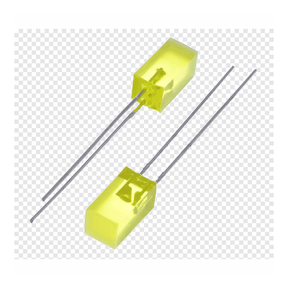 LED-dioda kock.5X5mm zuta - OLEKZU