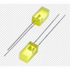 LED-dioda kock.5X5mm zuta
