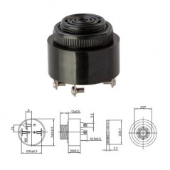 Buzer 6-28V  85db 3 izvoda
