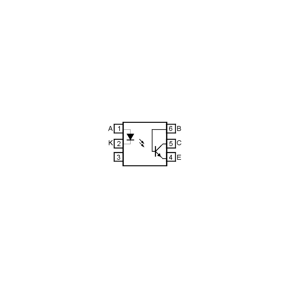 Optok.>3.5kV 30V 0.1A >20% DIP6 - OOK4N25