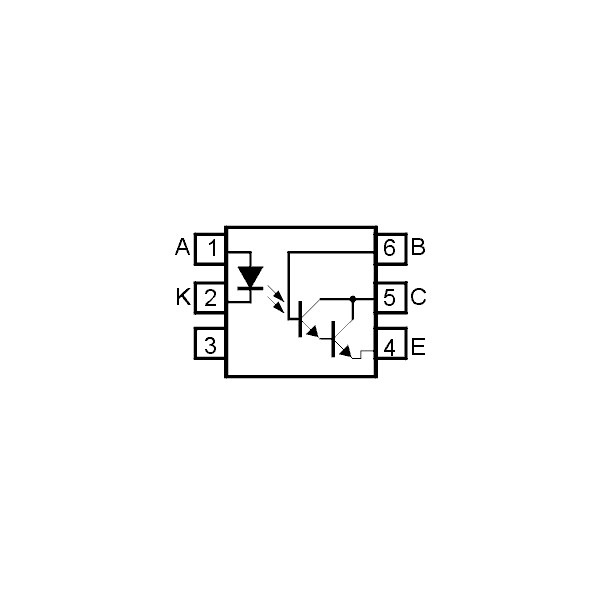 Optok.Darl.>2.5kV 30V 0.1A 50% DIP6 - OOK4N31