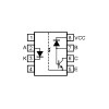 High Speed Optok.>2.5kV 15V 1MBit/s DIP8 - OOK6N135