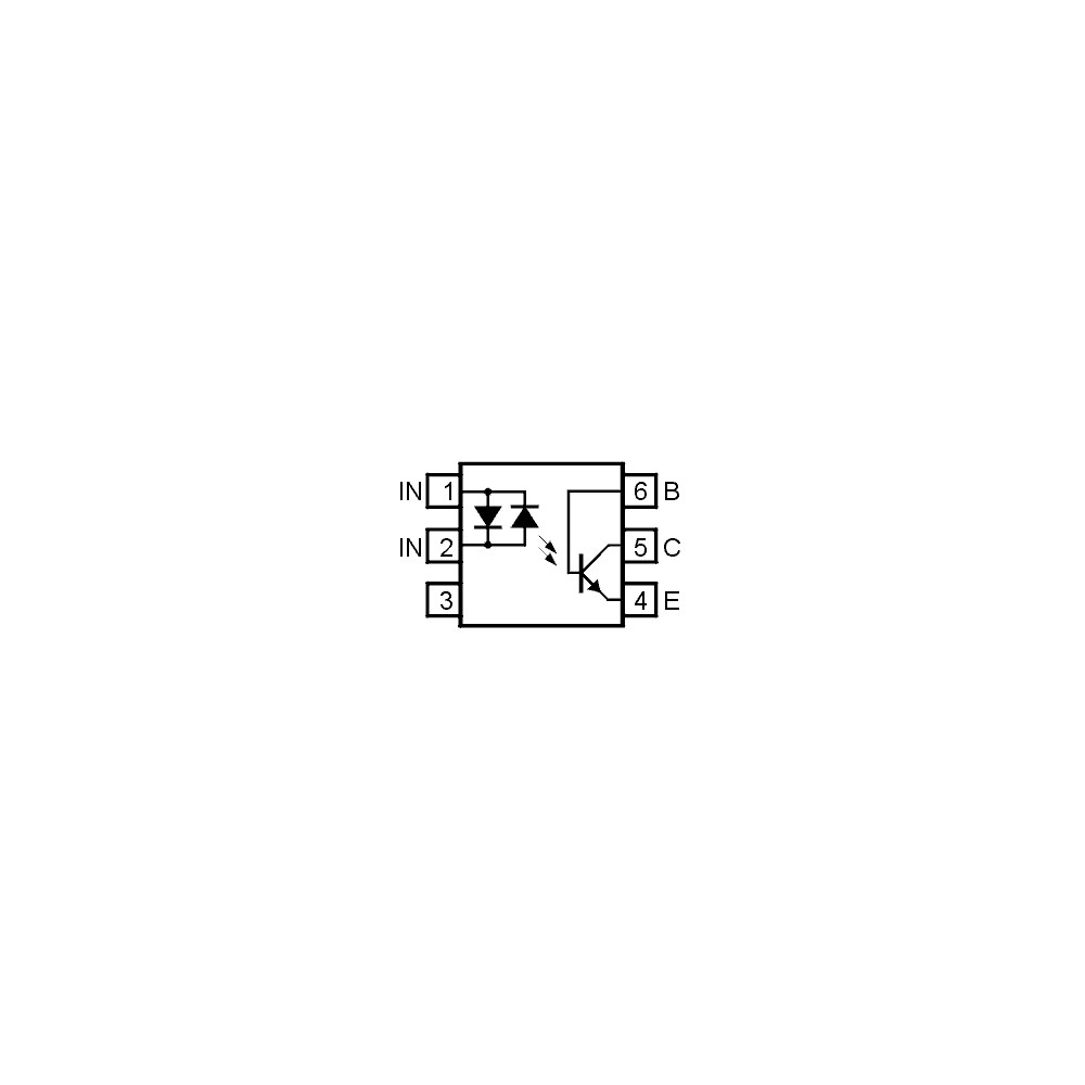 Optok. 5,3kV 70V 63..125% DIP6 - OOKCNY17-2