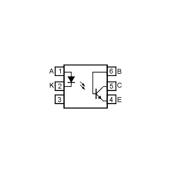 Optok.5.3kV 70V 100..200% DIP6 - OOKCNY17-3