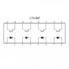 4XPhoto Trans.5kv 35V>50%DIP16 - OOKCNY74-4