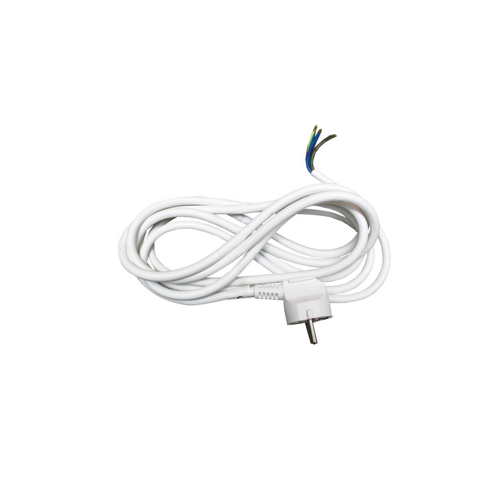Mrezni kabel,utik. 3x0.75mm²  2m BELI - MK4BE
