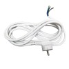 Mrezni kabel,utik. 3x0.75mm²  2m BELI - MK4BE