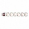 Prod.kabel 10m  6U+ prek.3x1.5mm Beli - MKP-10/6