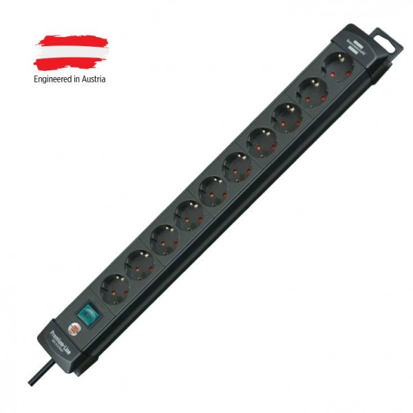 Razvodnik 10 mesta 3m 1.5mm2 + prek. PB - MKP-3/10PB