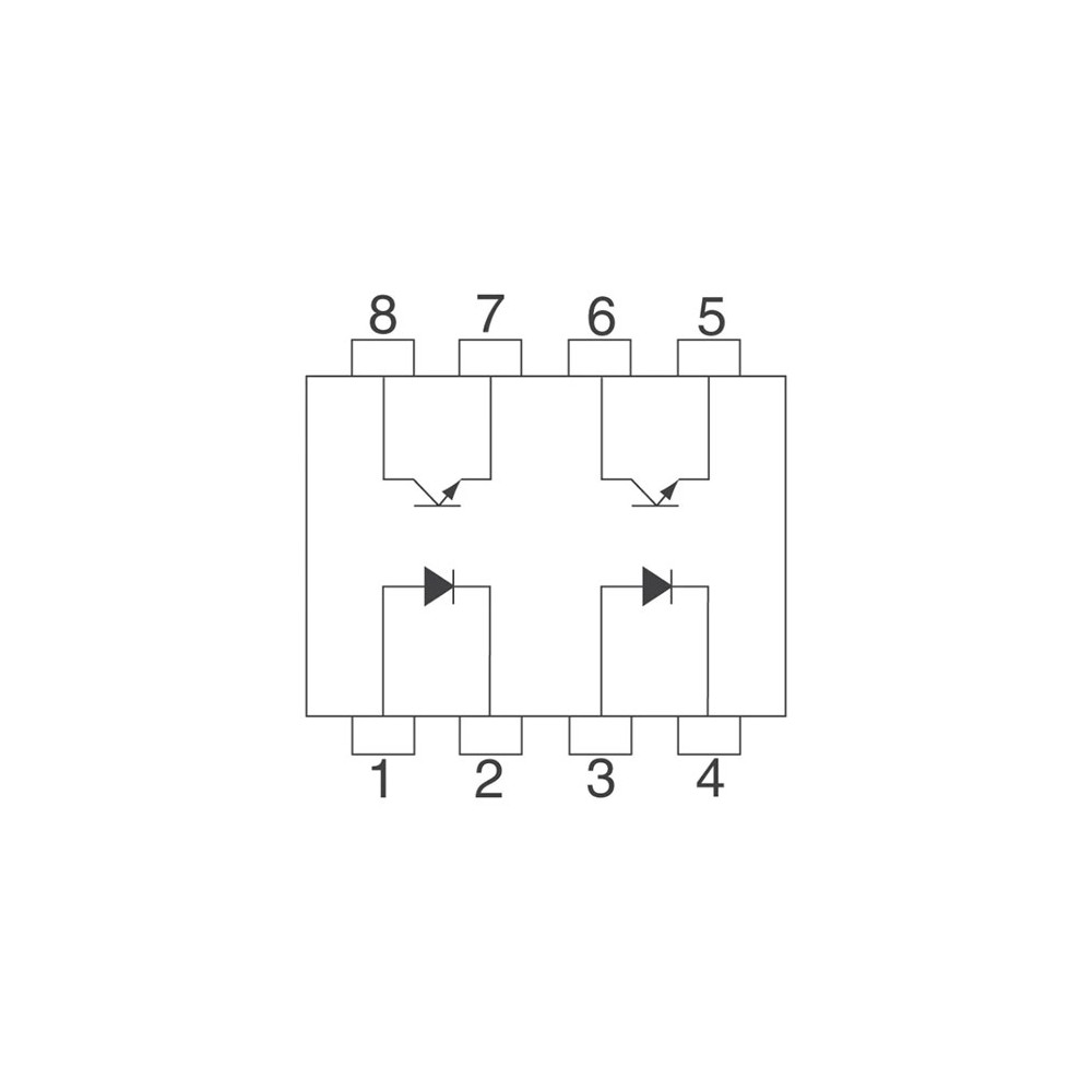 2xOptok.5kV 80V 50mA DIP8 - OOKLTV826
