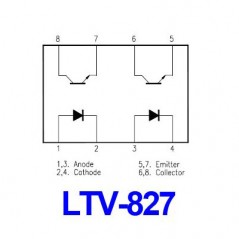 2xOptok.5kV 80V 50mA DIP8
