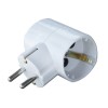 Lopov sa 2 prikljucnice,16A/250V ,Beli - MK-RAZ2/WH