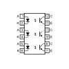 3xOptok.PC817 5kV 35V 50mA >50% DIP12 - OOKPC837