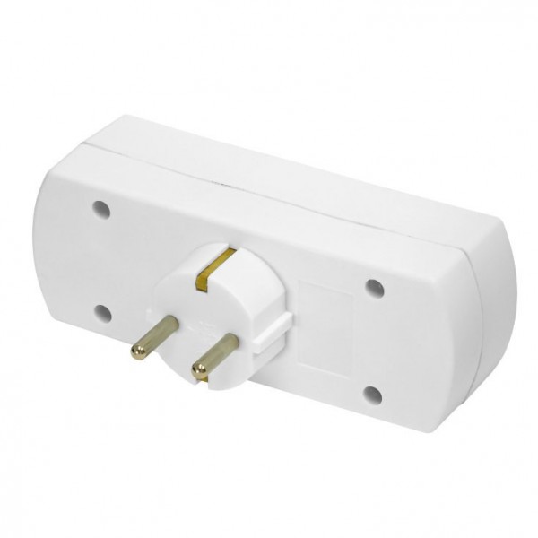 Razvodnik 220V 3X utičnica bela - MK-RAZ33