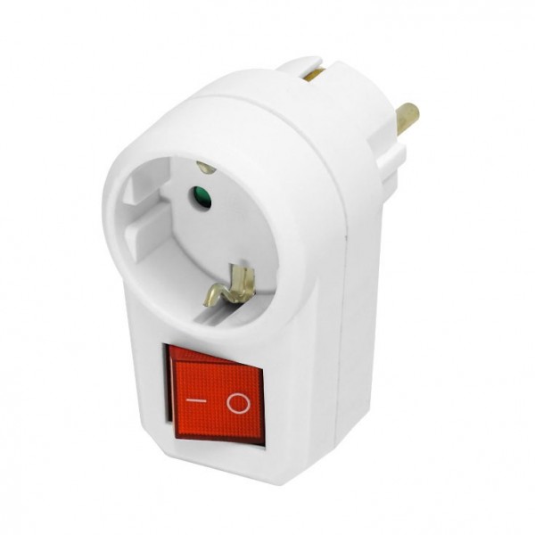 Uticnica sa prekidacem 250V/50Hz/16A - MK-RAZPR1