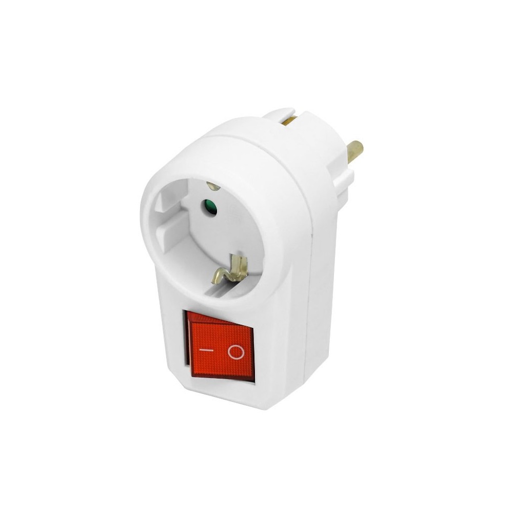 Uticnica sa prekidacem 250V/50Hz/16A - MK-RAZPR1