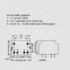 Trafo pr. 22VA 230/2X15V - MTP222X15