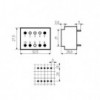 Trafo pr. 3VA  230/9V - MTP39