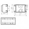 Trafo pr. 30VA  230V/15V - MTP3015