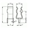 Nozice osigurača 5x20mm, - NO01-2