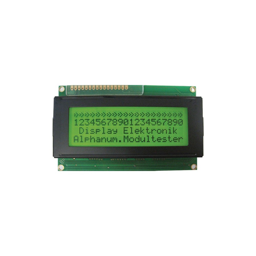 LCD modul 20x4 Yellow refl. 98X60X9 - ODISDEM20485SYH