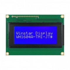 LCD disp.16x4 Blue Neg.87x60x14mm B/L LAT+CYR