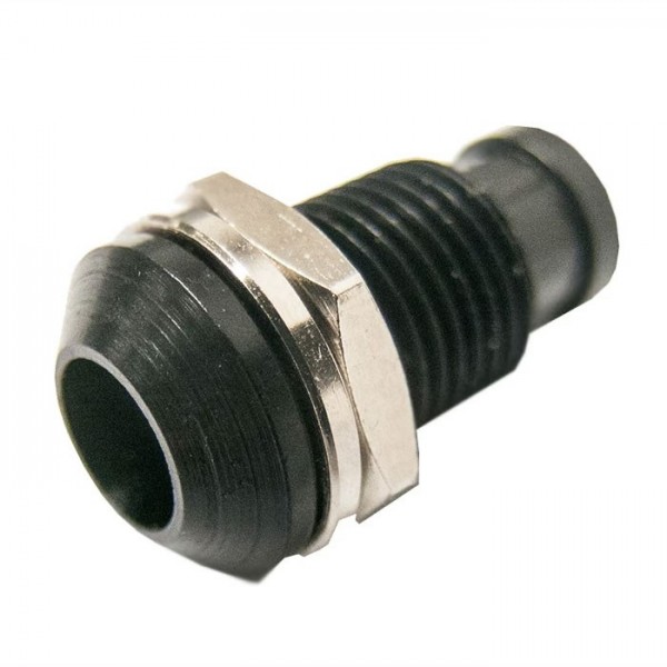 Kuciste pvc za LED 8mm crno - OKLM8SW