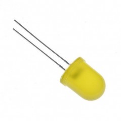 LED-dioda 10mm zuta
