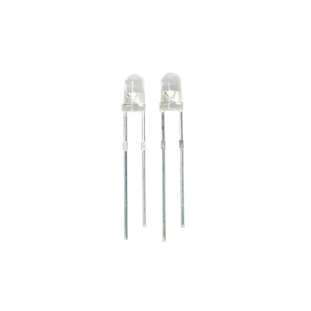 LED 3mm bela hladna 800mCd 45° 3004UW - OLE3BE
