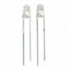 LED 3mm bela hladna 800mCd 45° 3004UW - OLE3BE