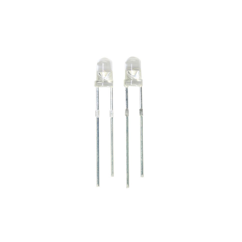 LED 3mm bela hladna 800mCd 45° 3004UW - OLE3BE
