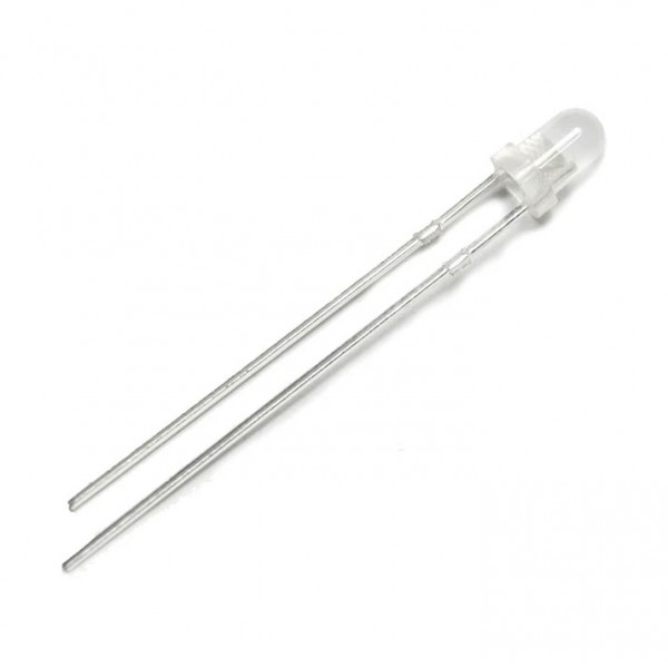 LED 3mm bela hladna 800mCd 45° 3004UW - OLE3BE