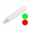 LED dioda 3mm crvrna/zelena - OLE3DUO