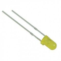 LED-dioda 3mm zuta