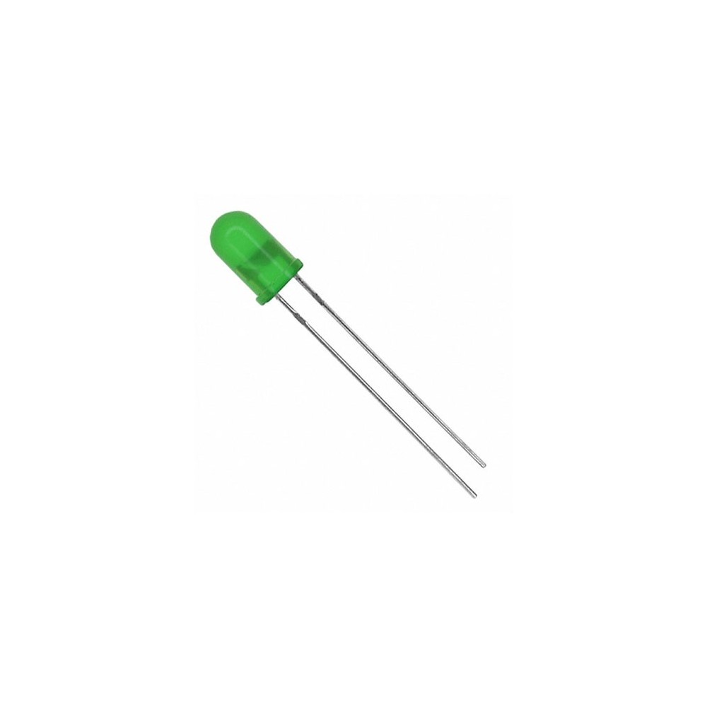 LED-dioda 5mm zelena  2mA - OLE52ZE