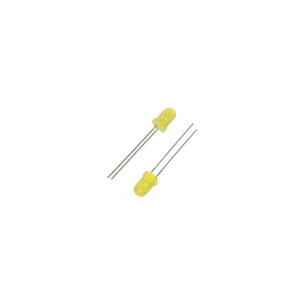 LED-dioda 5mm zuta  2mA - OLE52ZU