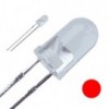 LED-dioda 5mm clear crvena 1000mcd,40° - OLE5CCR2