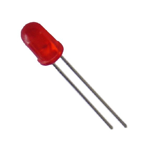 LED-dioda 5mm crvena, 150mCd 40°  - OLE5CR