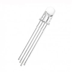 LED 5mm RGB 3000/18000/8000mCd 30° 4-pin CC