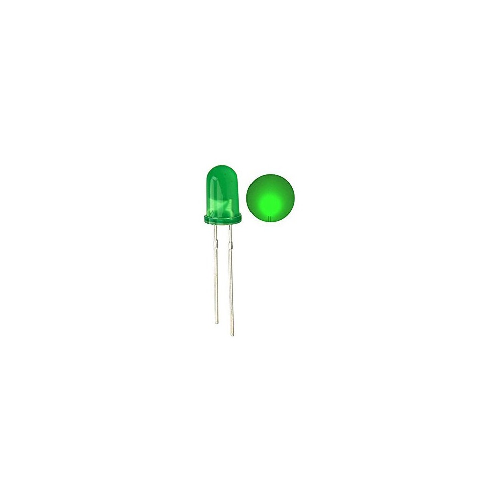 LED-dioda 8mm zelena - OLE8ZE