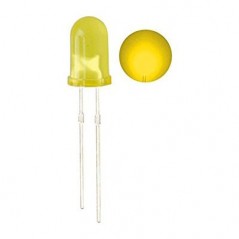 LED-dioda 8mm zuta