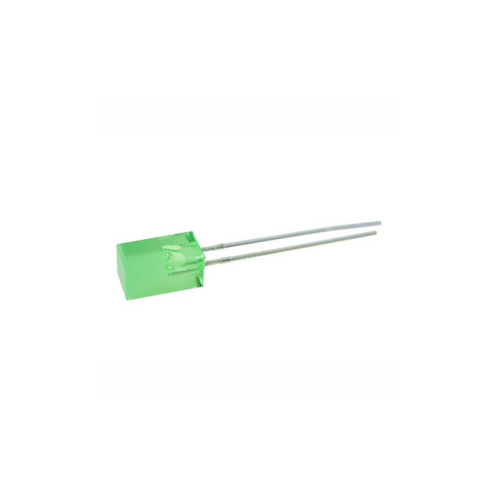 LED-dioda kock.5X5mm zelena - OLEKZE
