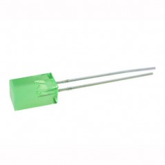 LED-dioda kock.5X5mm zelena