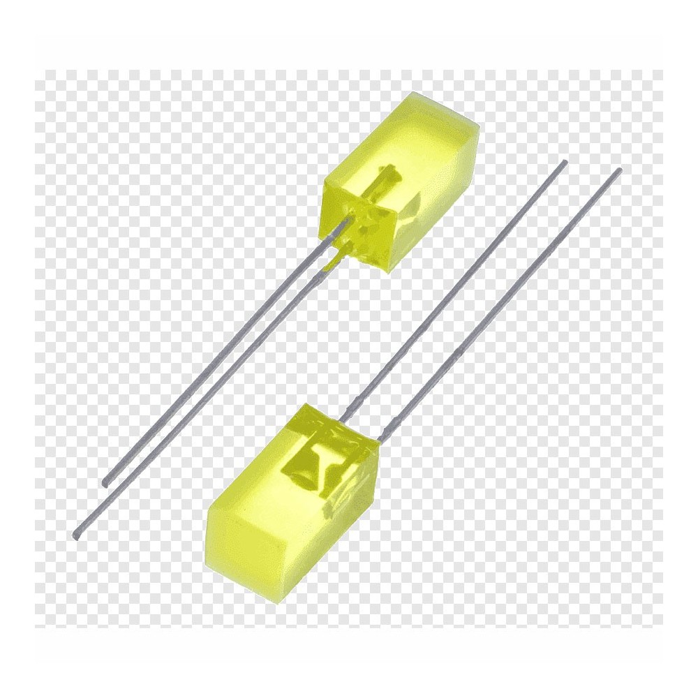 LED-dioda kock.5X5mm zuta - OLEKZU
