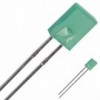 LED-dioda pravoug.2X4mm zelena clear 20mA - OLEPZE